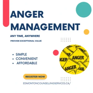 Anger Management Caass online Edmonton poster